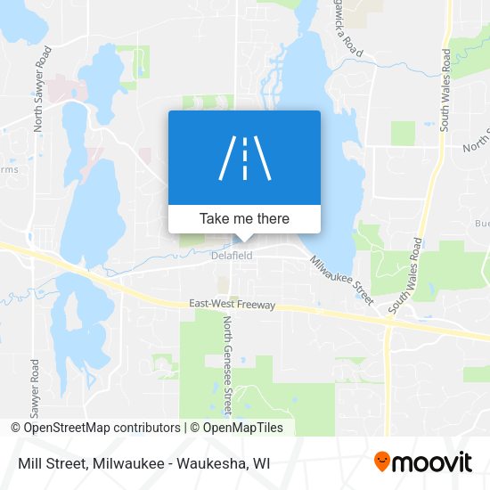 Mill Street map