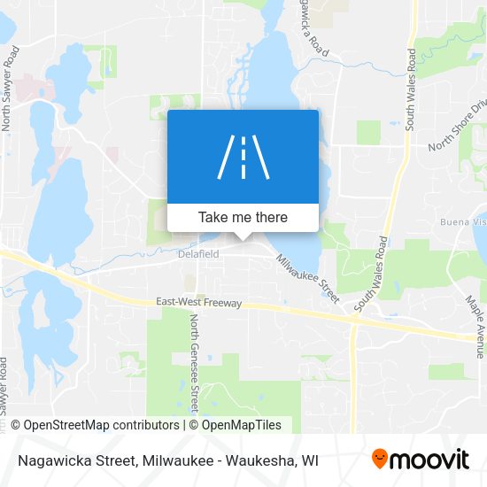 Mapa de Nagawicka Street
