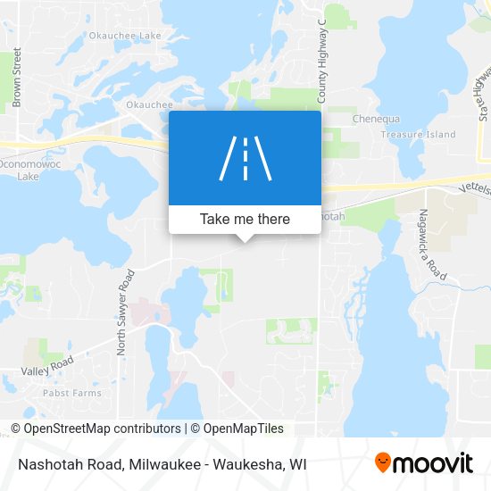 Mapa de Nashotah Road