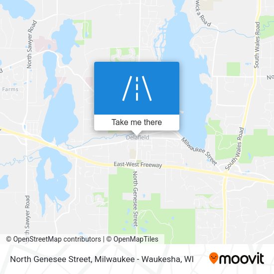 North Genesee Street map