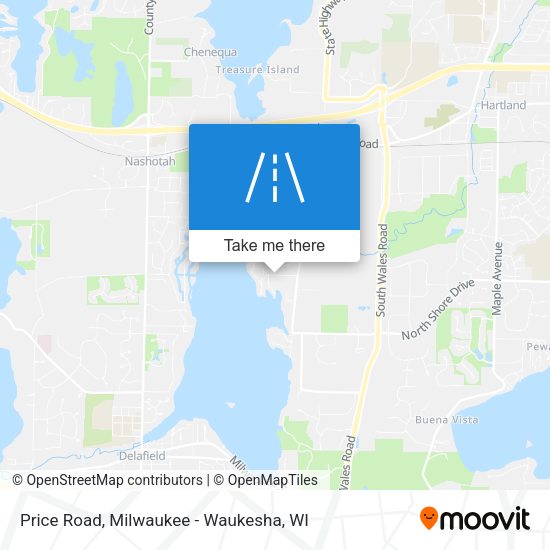 Mapa de Price Road