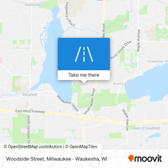 Woodside Street map