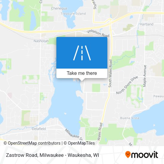 Zastrow Road map