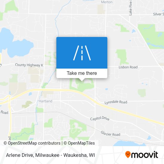 Arlene Drive map