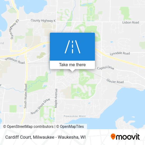 Cardiff Court map
