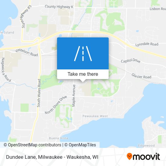 Dundee Lane map