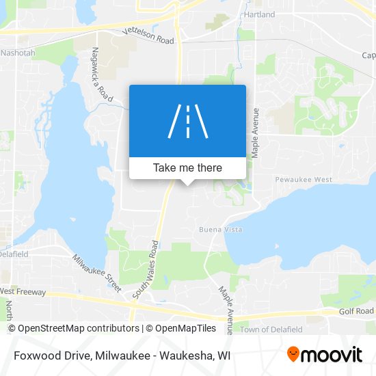 Mapa de Foxwood Drive