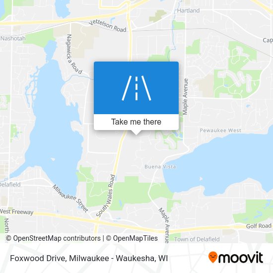 Foxwood Drive map
