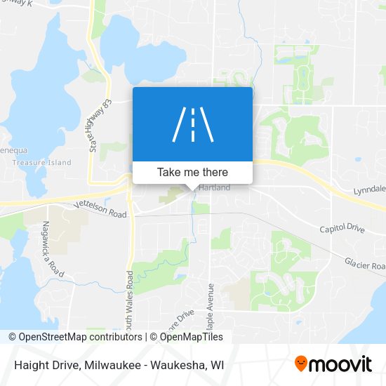 Haight Drive map