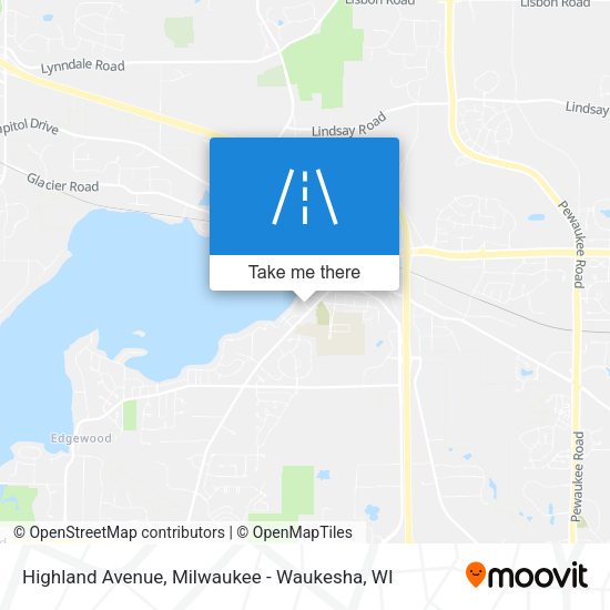 Highland Avenue map