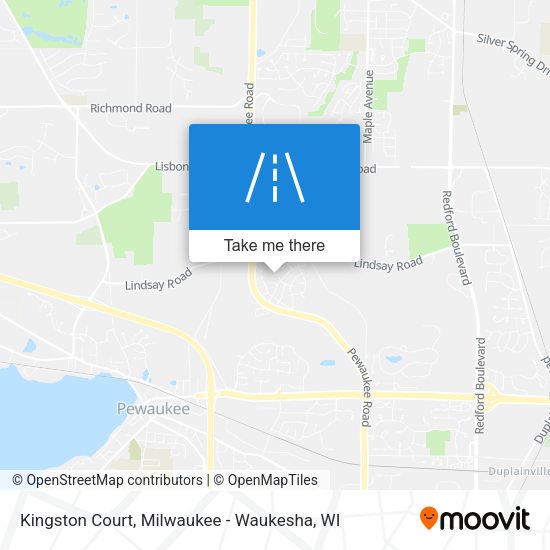 Mapa de Kingston Court