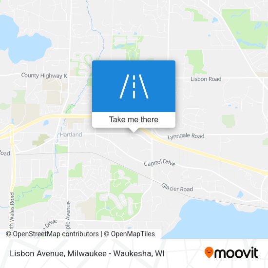 Mapa de Lisbon Avenue