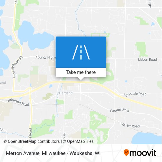 Merton Avenue map