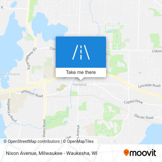 Nixon Avenue map