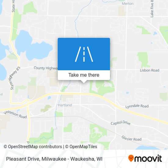 Pleasant Drive map