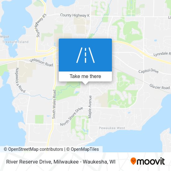 Mapa de River Reserve Drive