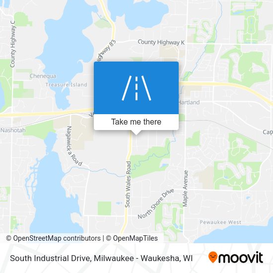 South Industrial Drive map