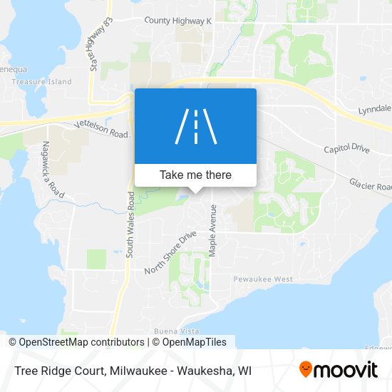 Tree Ridge Court map