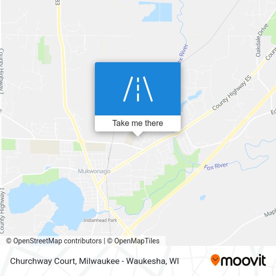 Churchway Court map