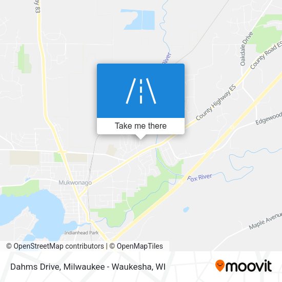 Dahms Drive map