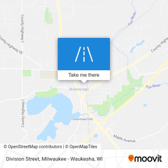 Division Street map