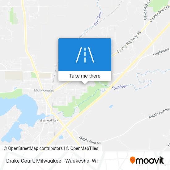 Drake Court map
