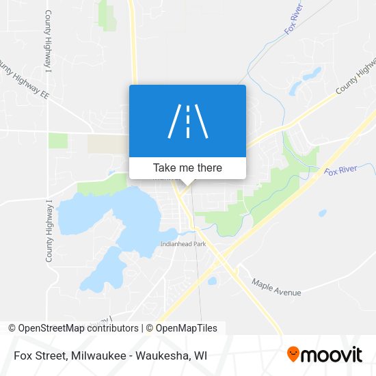 Fox Street map