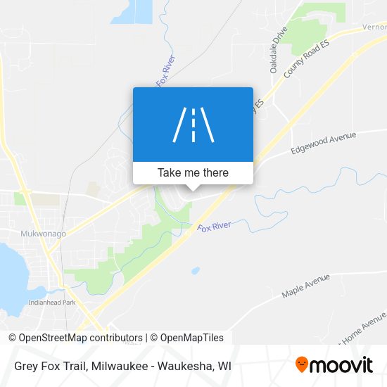 Mapa de Grey Fox Trail