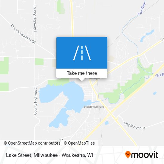 Lake Street map