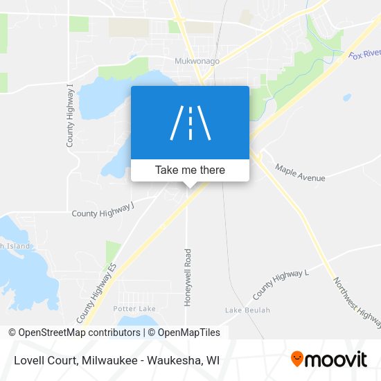 Mapa de Lovell Court