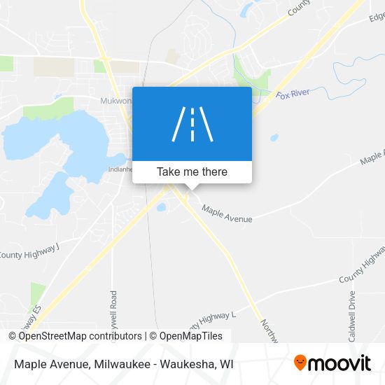 Maple Avenue map