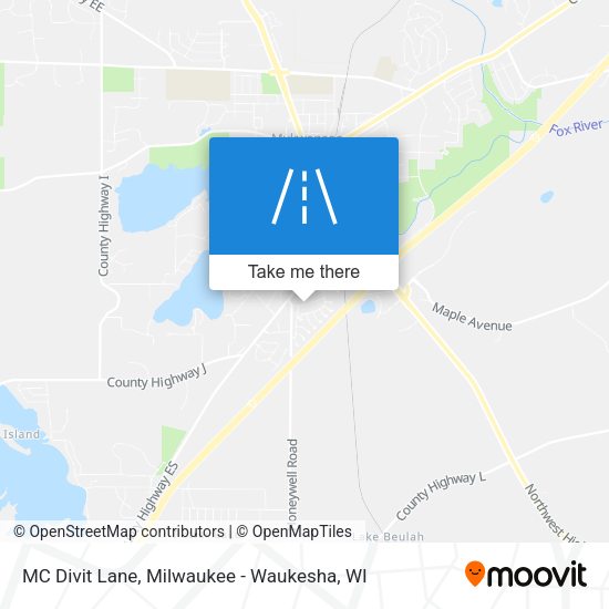 Mapa de MC Divit Lane