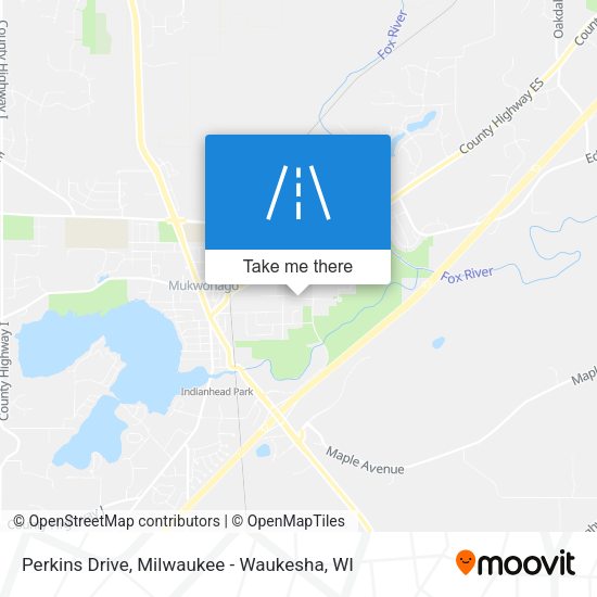 Perkins Drive map