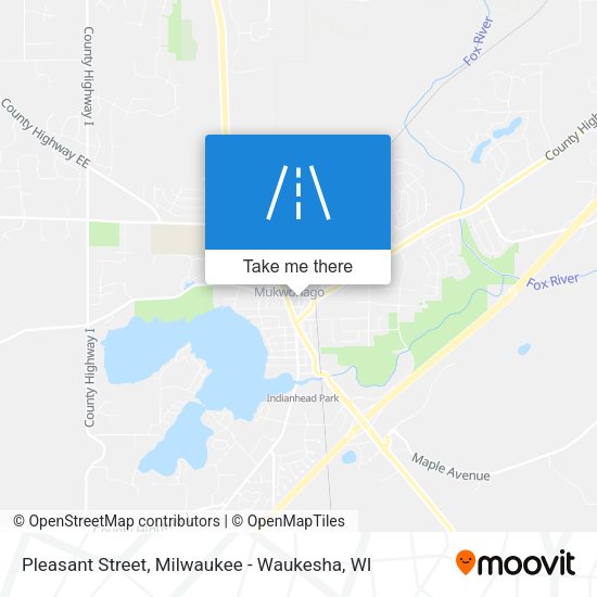 Mapa de Pleasant Street