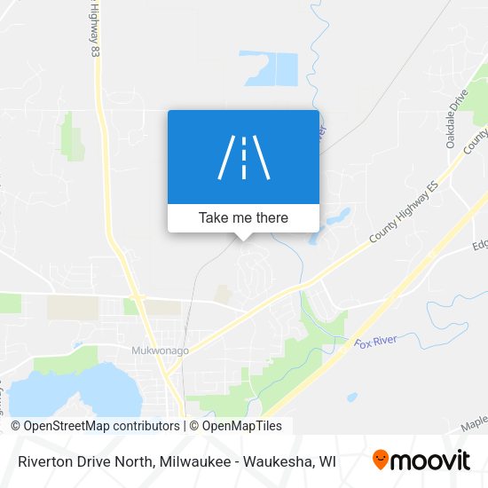 Mapa de Riverton Drive North