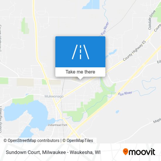 Sundown Court map