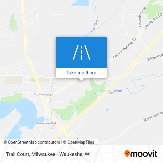 Trail Court map