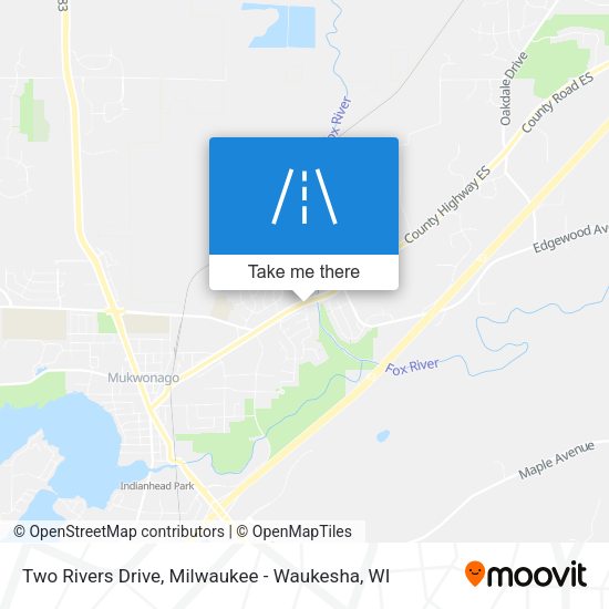 Mapa de Two Rivers Drive