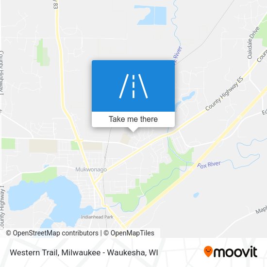 Mapa de Western Trail