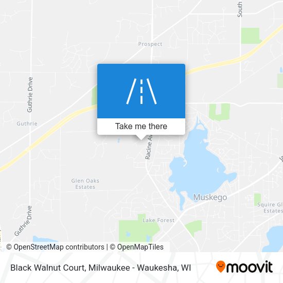 Black Walnut Court map