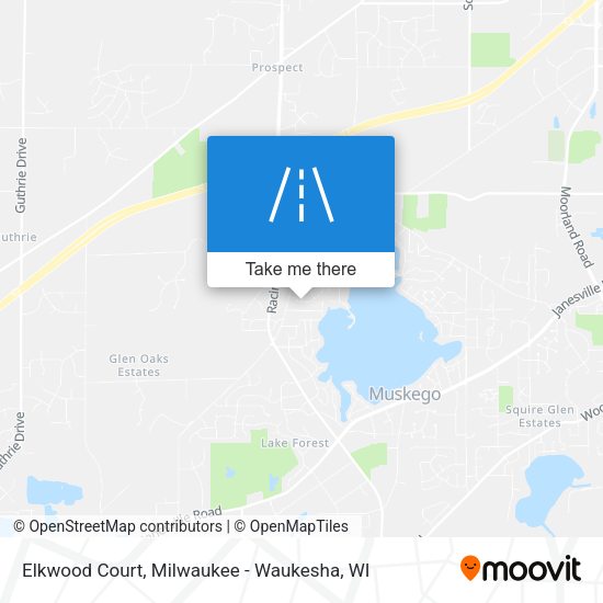Elkwood Court map