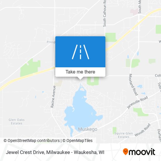 Jewel Crest Drive map