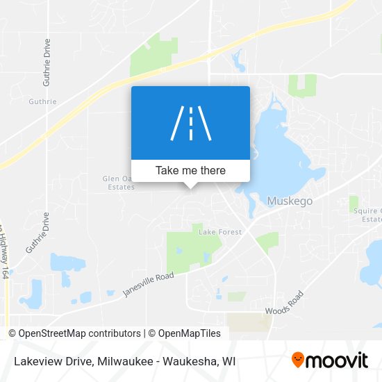 Lakeview Drive map