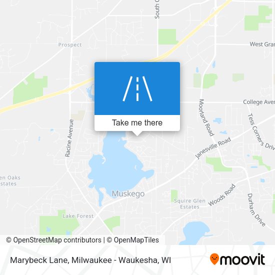 Marybeck Lane map