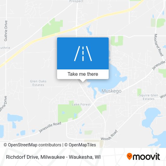 Richdorf Drive map