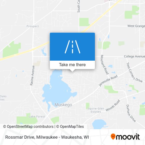 Rossmar Drive map