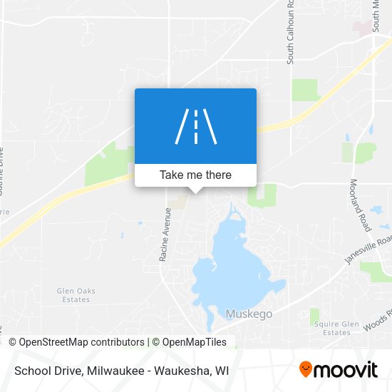 School Drive map