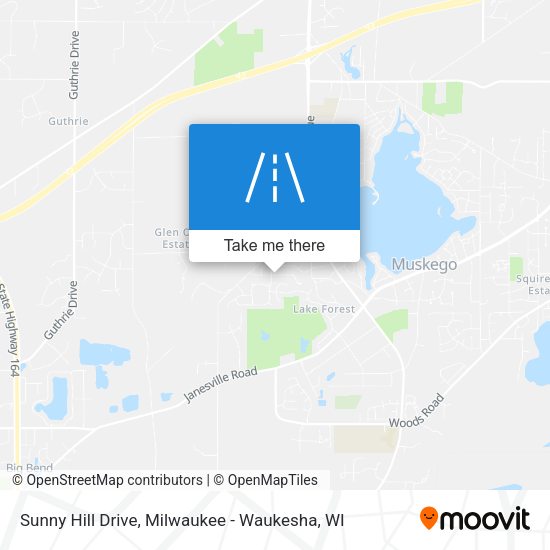 Sunny Hill Drive map