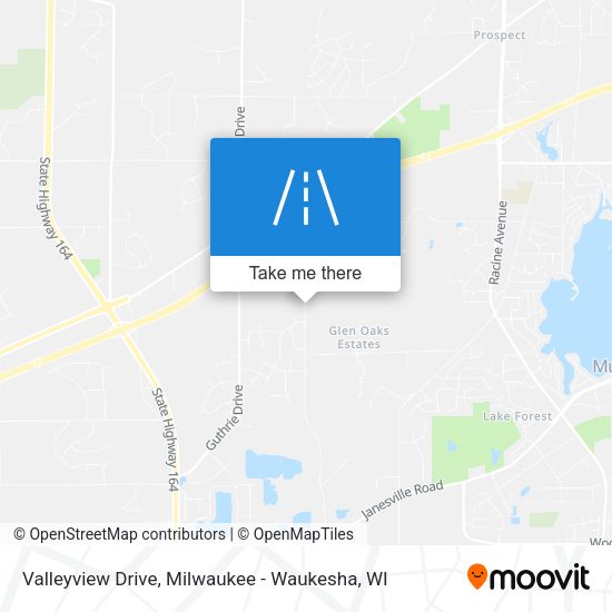 Valleyview Drive map