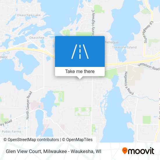 Glen View Court map